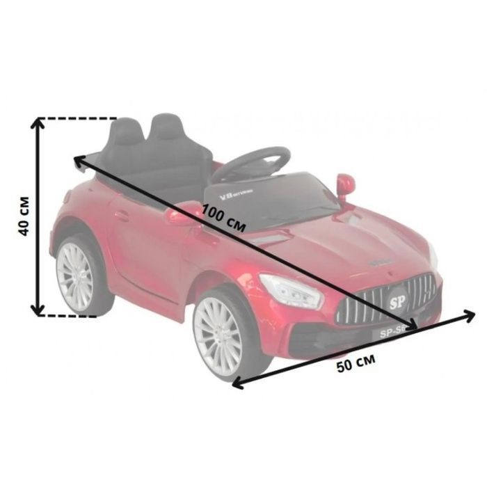 Дитячий електромобіль Spoko SP-S600 червоний (42300218)