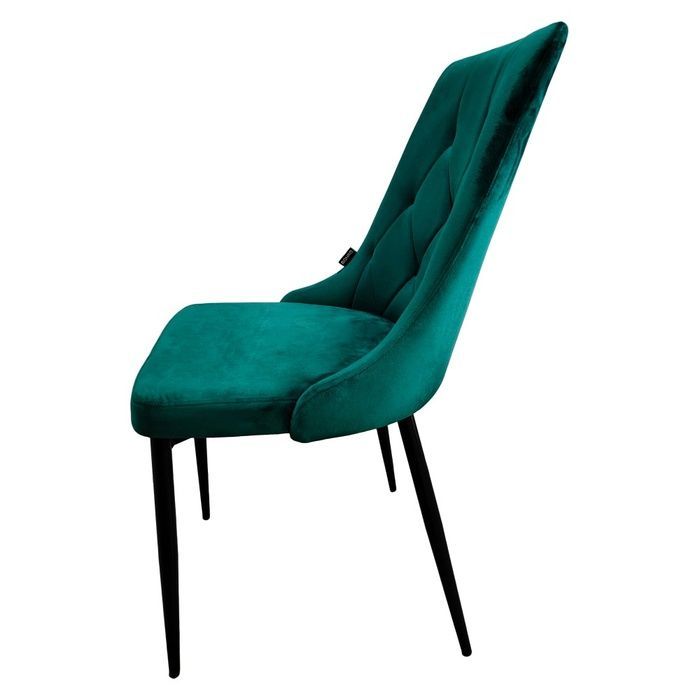Стул кресло для кухни, гостиной, кафе Bonro B-426 зеленое (4 шт) ) (42400827)